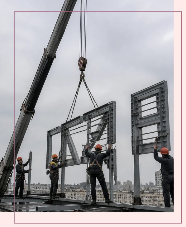 Крышные вывески в Оренбурге по цене от 254225 р. | Аванза-Рнб